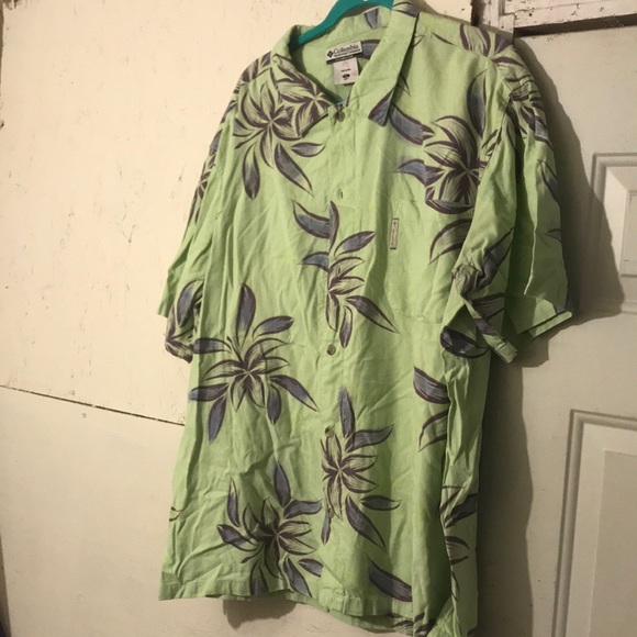 Columbia men spring button down shirt - Picture 1 of 5